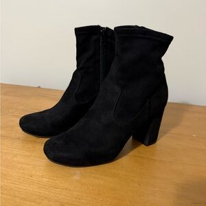 Carlos by Carlos Santana Black Ankle Booties